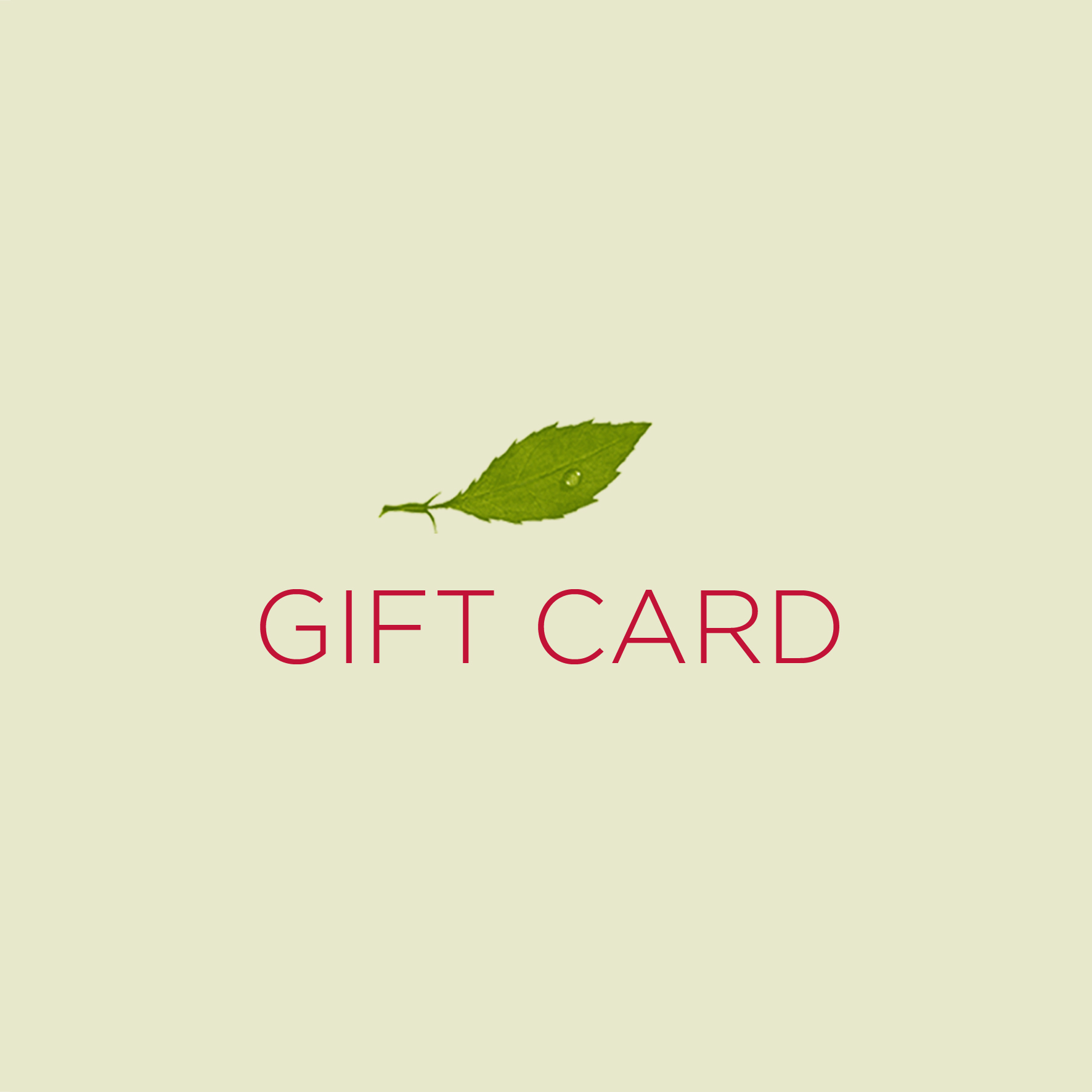 Gift card